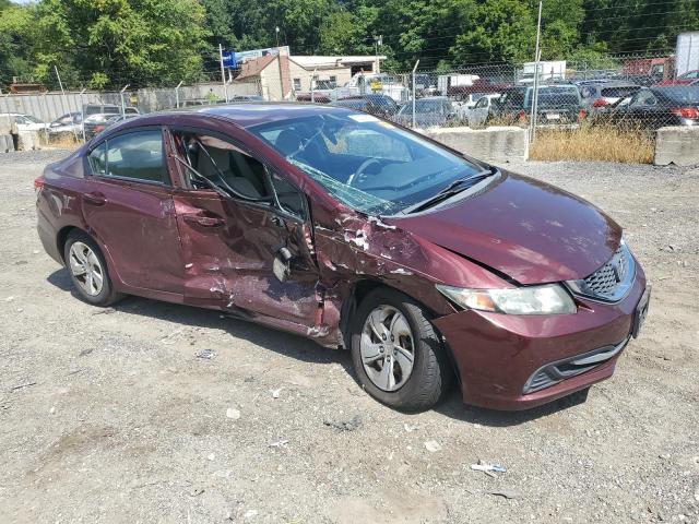 2HGFB2F58DH555414 - 2013 HONDA CIVIC LX Tünd qırmızı foto 4