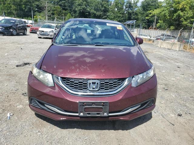 2HGFB2F58DH555414 - 2013 HONDA CIVIC LX Tünd qırmızı foto 5