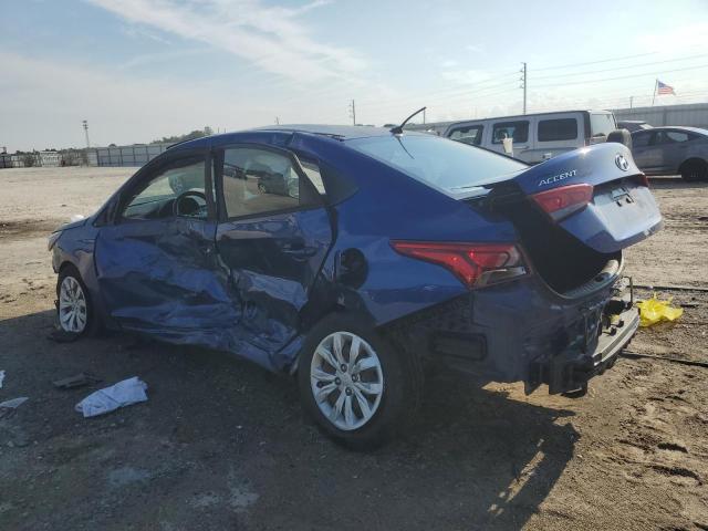3KPC24A39JE015242 - 2018 HYUNDAI ACCENT SE Көк фото 2