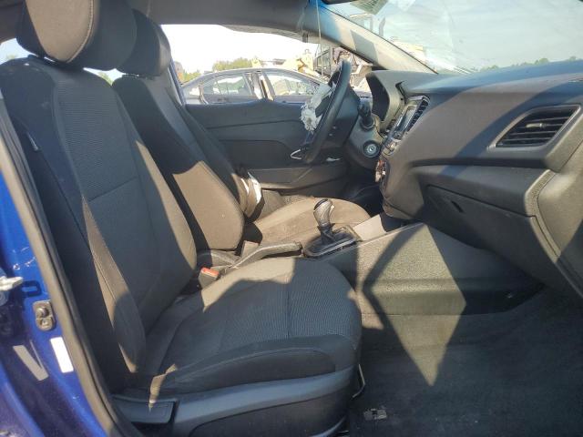 3KPC24A39JE015242 - 2018 HYUNDAI ACCENT SE Көк фото 7