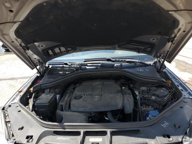 4JGDA5JBXFA530700 - 2015 MERCEDES-BENZ ML 350 ვერცხლისფერი ფოტო 12