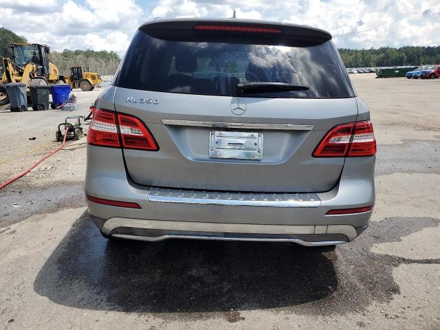 4JGDA5JBXFA530700 - 2015 MERCEDES-BENZ ML 350 ვერცხლისფერი ფოტო 6