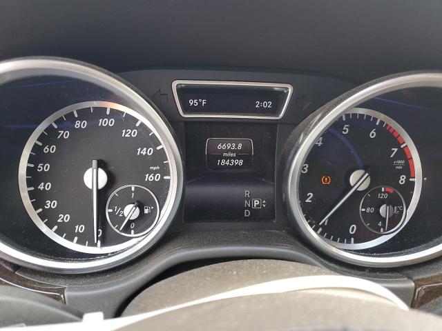 4JGDA5JBXFA530700 - 2015 MERCEDES-BENZ ML 350 ვერცხლისფერი ფოტო 9