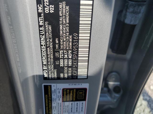 4JGFF5KE5PA953169 - 2023 MERCEDES-BENZ GLS 450 4MATIC SILVER photo 13