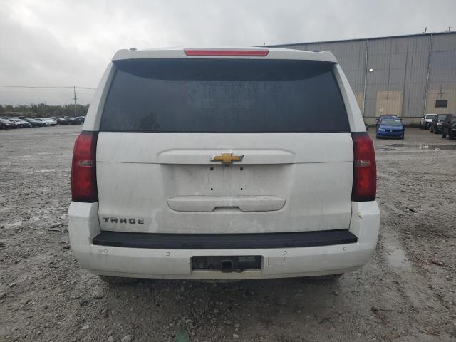 1GNSKBKC8FR100963 - 2015 CHEVROLET TAHOE K1500 LT WHITE photo 6