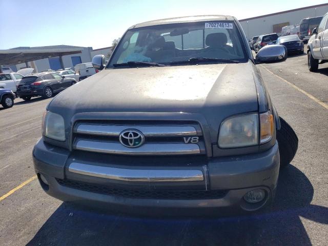 5TBRT34143S370803 - 2003 TOYOTA TUNDRA ACCESS CAB SR5 GRAY photo 5