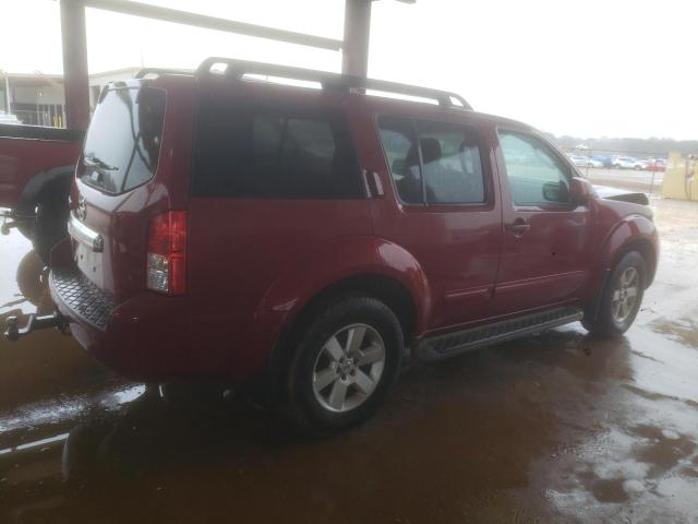 5N1AR1NN2BC613416 - 2011 NISSAN PATHFINDER S 红色 照片 3