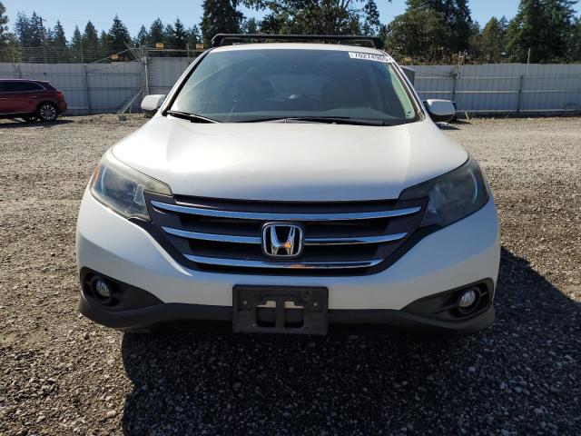 5J6RM4H57CL068599 - 2012 HONDA CR-V EX WHITE photo 5