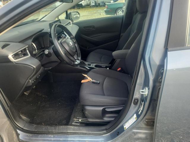 5YFBPMBE2NP346486 - 2022 TOYOTA COROLLA LE BLUE photo 7