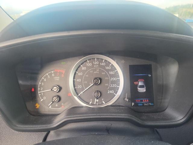 5YFBPMBE2NP346486 - 2022 TOYOTA COROLLA LE BLUE photo 9