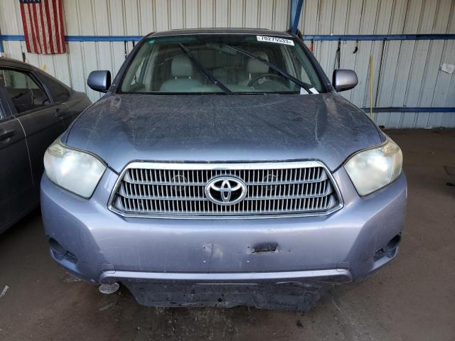 JTEEW41A682004701 - 2008 TOYOTA HIGHLANDER HYBRID GRAY photo 5