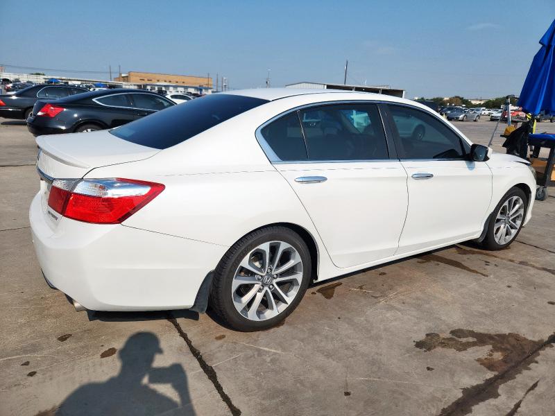 1HGCR2F5XDA076618 - 2013 HONDA ACCORD SPORT 白色 照片 3