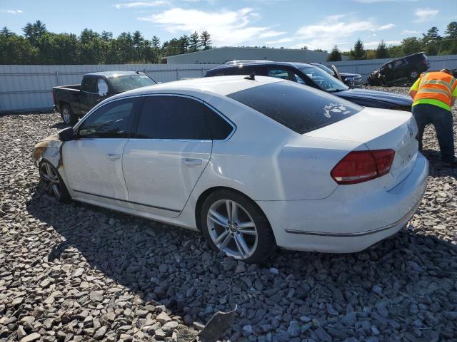 1VWCN7A35DC094362 - 2013 VOLKSWAGEN PASSAT SEL WHITE photo 2