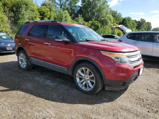 1FM5K8D88DGC85537 - 2013 FORD EXPLORER XLT 勃艮第红 照片 4