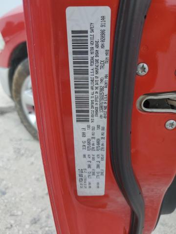 1C6RR7GT5GS257862 - 2016 RAM 1500 SLT RED photo 12