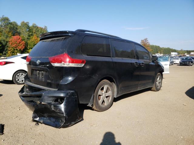 5TDZK3DCXBS091933 - 2011 TOYOTA SIENNA BLACK photo 3