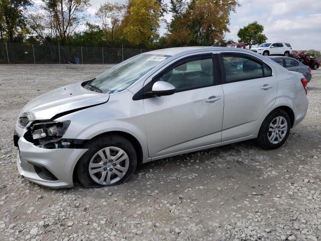 1G1JB5SHXH4162262 - 2017 CHEVROLET SONIC LS ვერცხლისფერი ფოტო 1