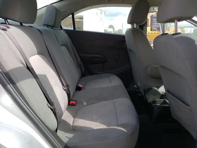 1G1JB5SHXH4162262 - 2017 CHEVROLET SONIC LS ვერცხლისფერი ფოტო 10