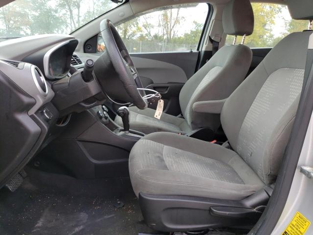 1G1JB5SHXH4162262 - 2017 CHEVROLET SONIC LS ვერცხლისფერი ფოტო 7