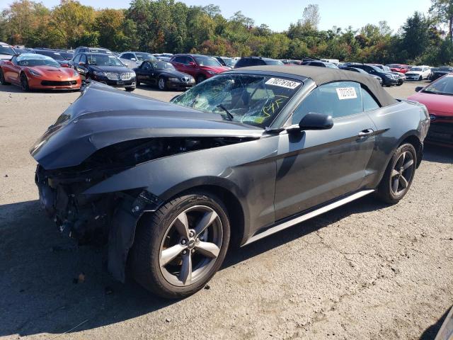 1FATP8EM6F5401217 - 2015 FORD MUSTANG BLACK photo 1