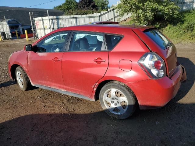 5Y2SP67849Z405953 - 2009 PONTIAC VIBE RED photo 2