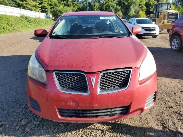 5Y2SP67849Z405953 - 2009 PONTIAC VIBE RED photo 5