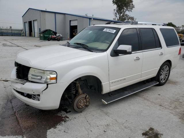 5LMJJ2H51AEJ07455 - 2010 LINCOLN NAVIGATOR WHITE photo 1