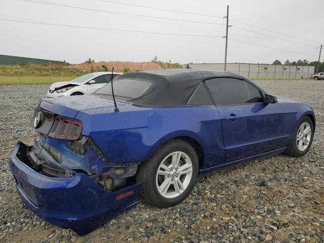 1ZVBP8EM0E5295977 - 2014 FORD MUSTANG BLUE photo 3