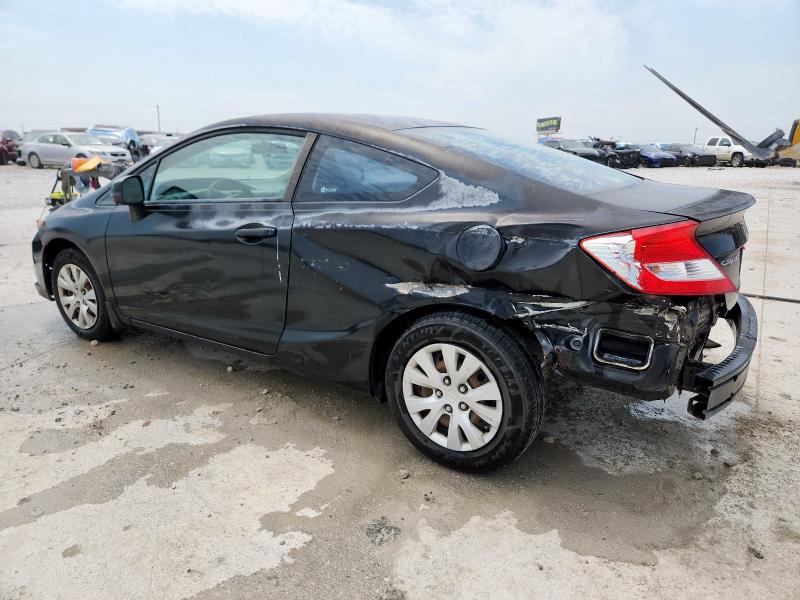 2HGFG3B5XCH560559 - 2012 HONDA CIVIC LX BLACK photo 2