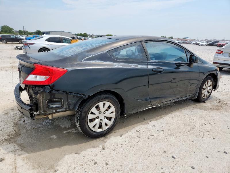 2HGFG3B5XCH560559 - 2012 HONDA CIVIC LX BLACK photo 3