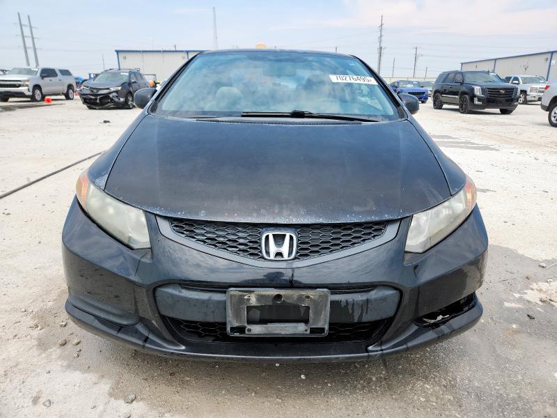 2HGFG3B5XCH560559 - 2012 HONDA CIVIC LX BLACK photo 5
