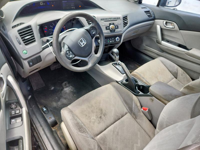 2HGFG3B5XCH560559 - 2012 HONDA CIVIC LX BLACK photo 8