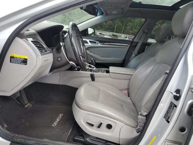 KMHGN4JE1GU140574 - 2016 HYUNDAI GENESIS 3.8L SILVER photo 7