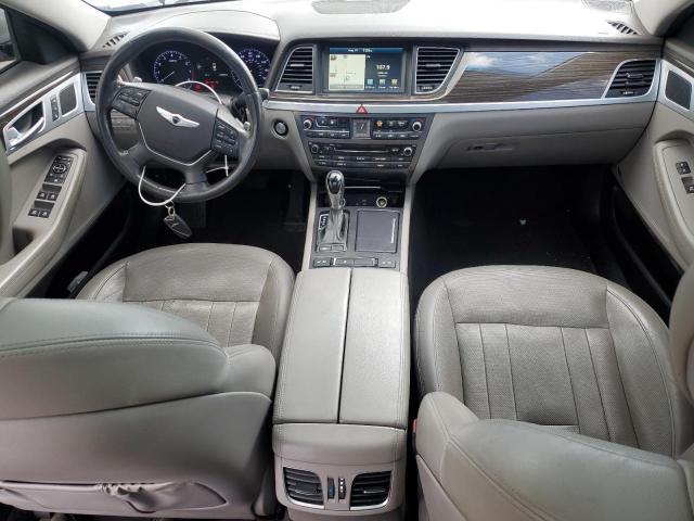 KMHGN4JE1GU140574 - 2016 HYUNDAI GENESIS 3.8L SILVER photo 8