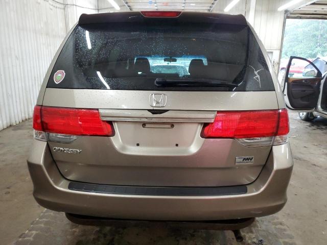 5FNRL3H4XAB042587 - 2010 HONDA ODYSSEY EX BROWN photo 6