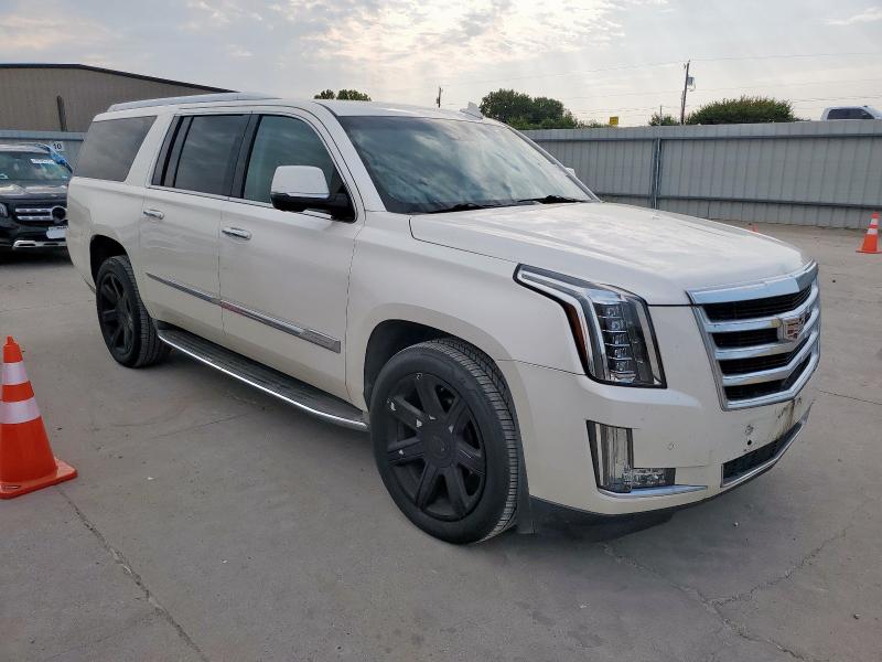 1GYS3SKJ1FR577457 - 2015 CADILLAC ESCALADE ESV LUXURY Ақ фото 4