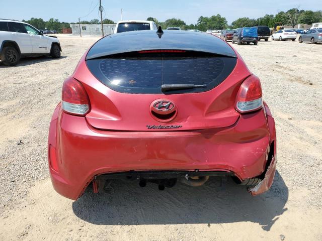 KMHTC6AD1CU049872 - 2012 HYUNDAI VELOSTER RED photo 6