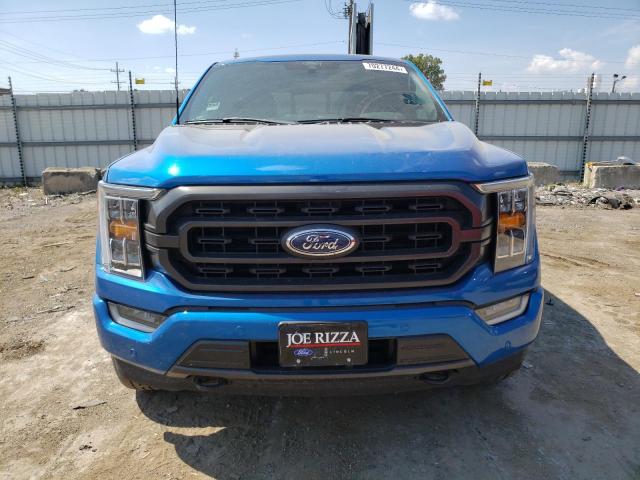 1FTFW1ED4MFC22196 - 2021 FORD F150 SUPERCREW BLUE photo 5