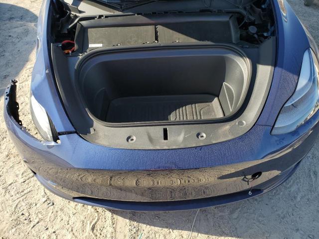 7SAYGAEEXSF256579 - 2025 TESLA MODEL Y BLUE photo 11