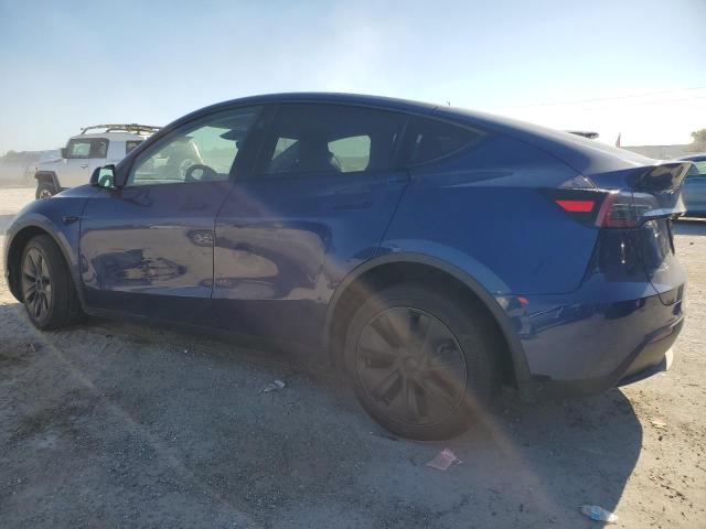 7SAYGAEEXSF256579 - 2025 TESLA MODEL Y BLUE photo 2