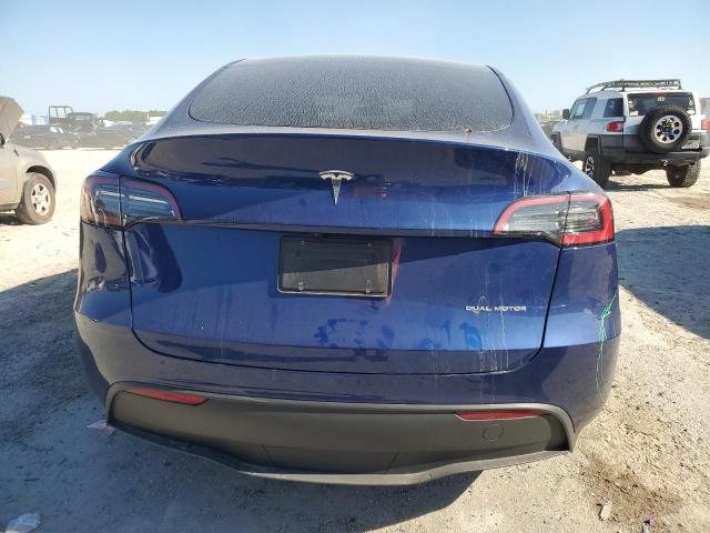 7SAYGAEEXSF256579 - 2025 TESLA MODEL Y BLUE photo 6