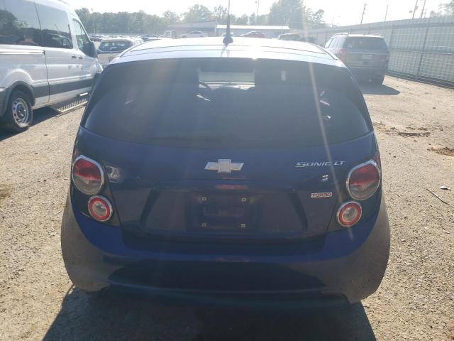 1G1JC6SB9E4207167 - 2014 CHEVROLET SONIC LT BLUE photo 6