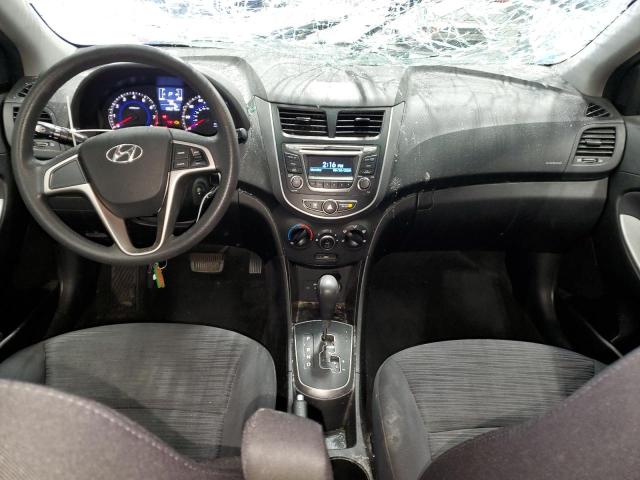 KMHCT5AE7HU305488 - 2017 HYUNDAI ACCENT SE GRAY photo 8