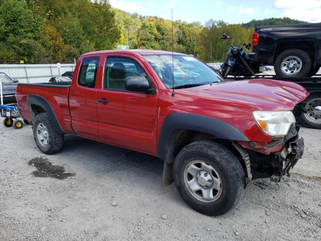 5TFUX4EN5FX035660 - 2015 TOYOTA TACOMA ACCESS CAB წითელი ფოტო 4