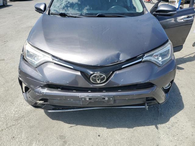 2T3DFREV8HW591338 - 2017 TOYOTA RAV4 LIMITED GRAY photo 12