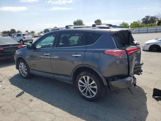 2T3DFREV8HW591338 - 2017 TOYOTA RAV4 LIMITED GRAY photo 2