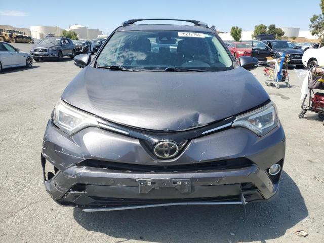 2T3DFREV8HW591338 - 2017 TOYOTA RAV4 LIMITED GRAY photo 5