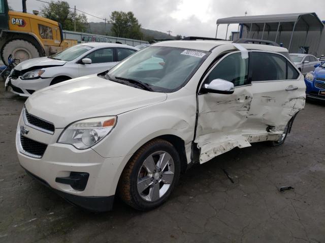 1GNALBEK1EZ113693 - 2014 CHEVROLET EQUINOX LT WHITE photo 1