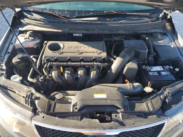 KNAFU4A25A5813292 - 2010 KIA FORTE EX GRAY photo 11