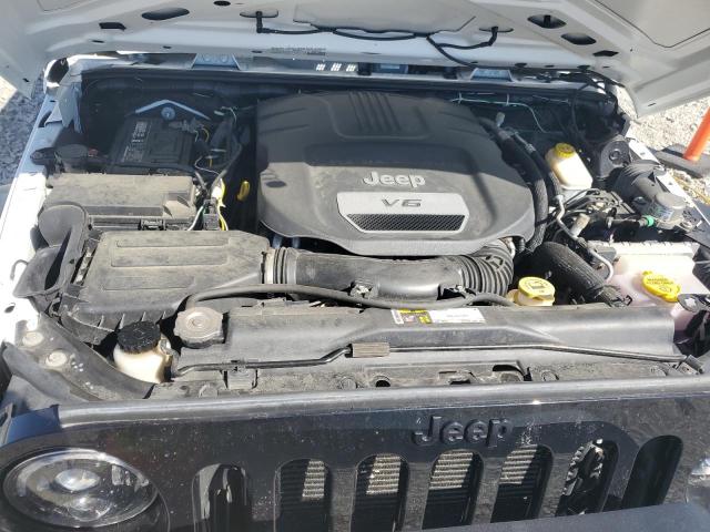 1C4BJWDG8FL587510 - 2015 JEEP WRANGLER U SPORT WHITE photo 11